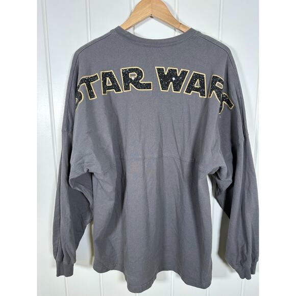 Disney Star Wars Spirit Jersey Adult Large Logo Imperial and Resistance Crest - Picture 1 of 8